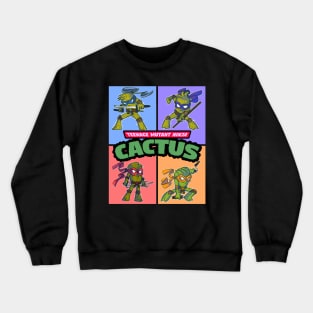 NINJA CACTUS Crewneck Sweatshirt